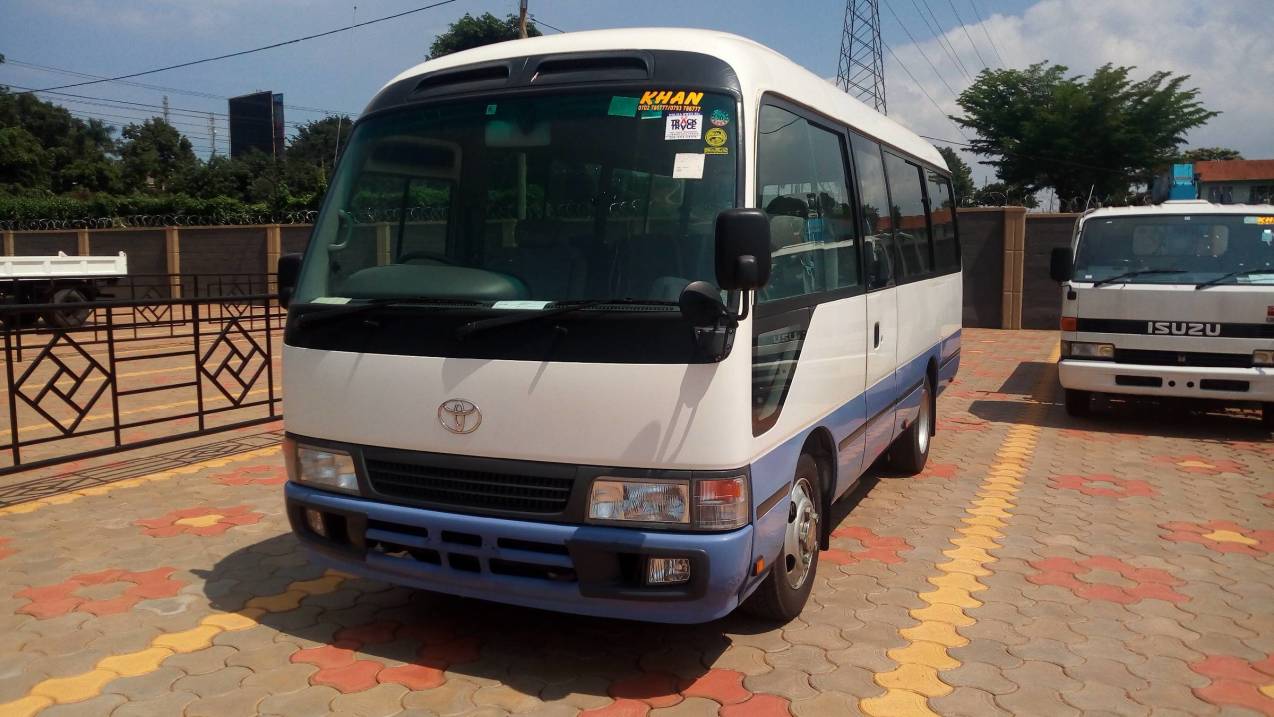 Coaster Bus Group Minibus For Hire In Uganda